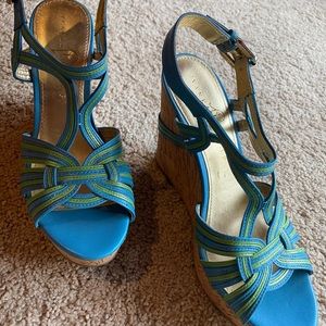 Ivanka Trump summer wedges size 7